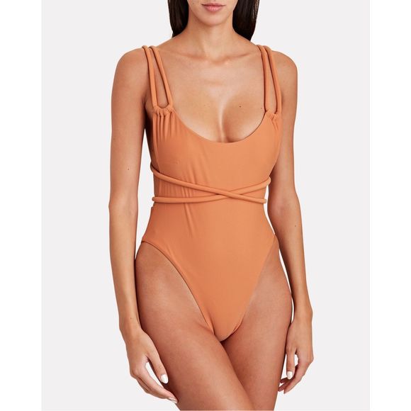 Andrea Iyamah Lima One-Piece Swimsuit Small $170
